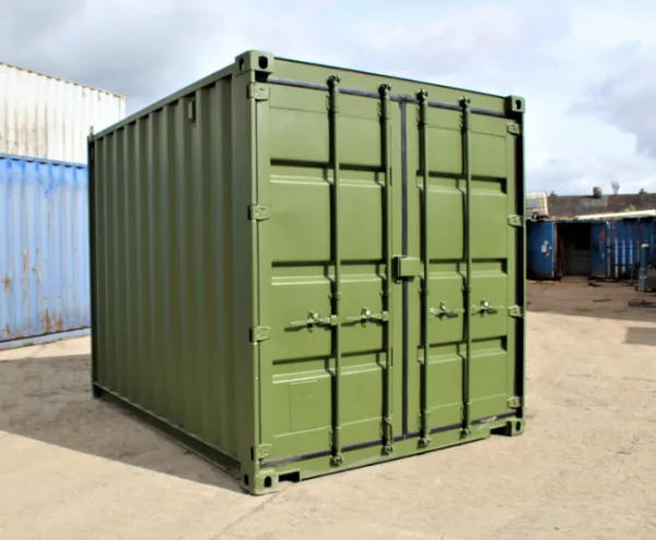 10ft Used Shipping Container - S2 Doors