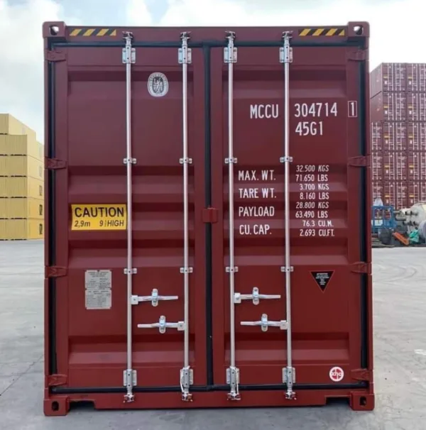 30ft used shipping containers