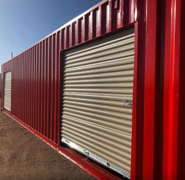 40ft Office & Storage Combo Container