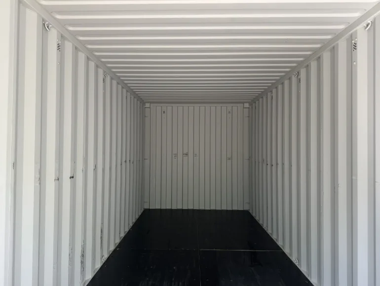 20 x 8 New Black Shipping / Storage Container - Image 2