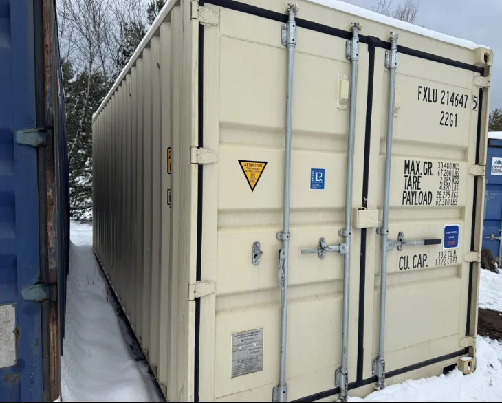 20′ x 8′ x 8.5′ New Beige Shipping / Storage Container