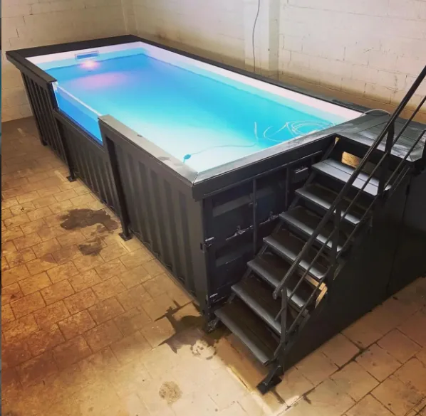 20ft container swimming pool