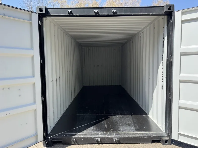 20 x 8 New Black Shipping / Storage Container - Image 5