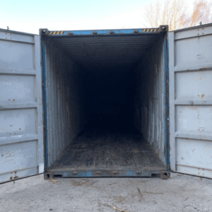 40′ x 8′ x 9.5′ High Cube used shipping container