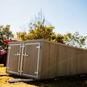 Wooden 20ft shipping containers
