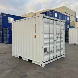 10 ft High Cube Shipping Containers White 